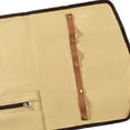 thumbnail image 3 of Utensilio enrollado,Bolsa portátil organizador enrollable para utensilios de camping,Multifunción Vajilla Titular Envoltura Picnic BBQ,Inicio Cocina Viaje Campamento Estuche de viaje Sunnimix  Utensilio enrollado, 3 of 8