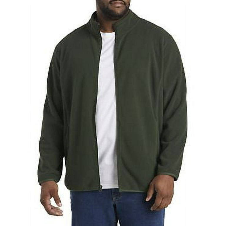 Big + Tall Essentials by DXL Full-Zip Polar Fleece Jacket