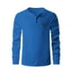 thumbnail image 4 of pstuiky camisetas de manga larga para hombre, Camisa informal de manga larga con botones y cuello redondo para hombre camisetas de hombre xl, 4 of 9