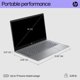 thumbnail image 5 of Laptop HP Chromebook Plus de 14 pulgadas, pantalla FHD, Intel Core i3-N305, 8 GB de RAM, 128 GB UFS, gráficos Intel UHD, Chrome OS 14a-nf0050nr (2024), 5 of 5