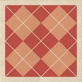 thumbnail image 1 of Ahgly Company Machine Washable Indoor Square Transitional Yellow Area Rugs, 7' Square, 1 of 7