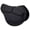 Black, variant on ECP Correction All Purpose Contoured Saddle Pad with Memory Foam Pockets Brown