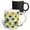 Multicolor, variant on 3drose, Atomic Fifties Inspired Martinis in Grey, Lime, Cream, and Yellow, 11oz Magic Transforming Mug