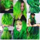 thumbnail image 3 of Extensiones de cabello de colores para niños con clip fijo para un uso fácil, no se aflojan fácilmente, ideal para uso diario en fiestas., 3 of 4