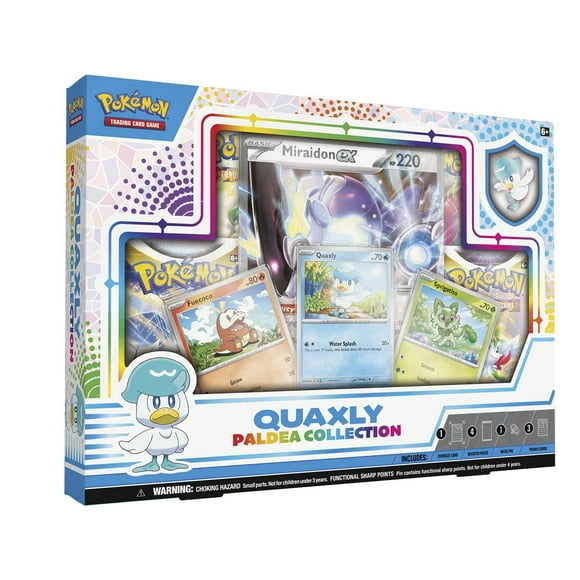 Colección de pines Pokémon TCG Paldea Pokémon Quaxly