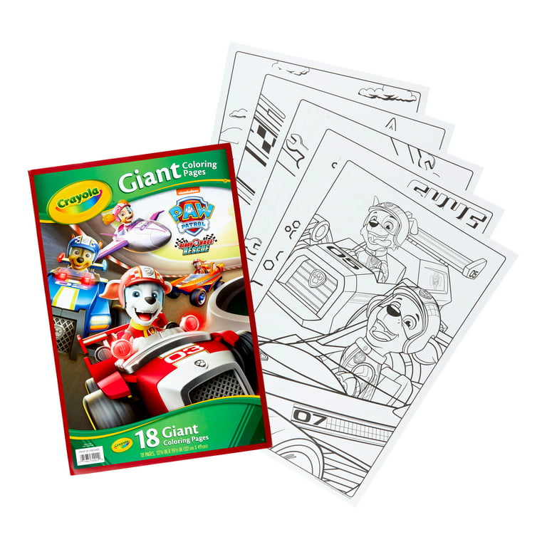 Crayola GCP Paw Patrol Ready Rescue, Child, 18 Pages 