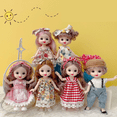 thumbnail image 1 of Juego de 6 piezas de lindas muñecas de vestir de princesa, niñas, niños, juguetes de muñecas Little Loli, regalos de cumpleaños, regalos de Navidad, juguetes para niños de 3 años en adelante JAMW Sencillez, 1 of 5