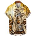 thumbnail image 3 of Camisas de verano para hombre, estampado 3D de Umbanda, ropa de hombre de alta calidad, sudadera informal, camisa hawaiana, camisas y blusas de manga corta, 3 of 5