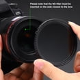 thumbnail image 6 of Uxcell ND2-400 Lens Filter Variable Neutral Density Lens Filter 40.5mm Circular ND Filter Grayscale Filter 2 Pcs, 6 of 8