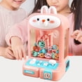thumbnail image 1 of Máquina expendedora Baoblaze con 10 mini animales de peluche juguetes electrónicos máquina de garras, 1 of 8