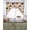 Beige, variant on Farmhouse Rooster Swag Kitchen Curtains Sets for Windows 24 Inch Length, Country Watercolor Flowers Wood Grain Short Window Curtain Panels Swags Valances and Tiers 3 Piece Set for Cafe/Dining Room