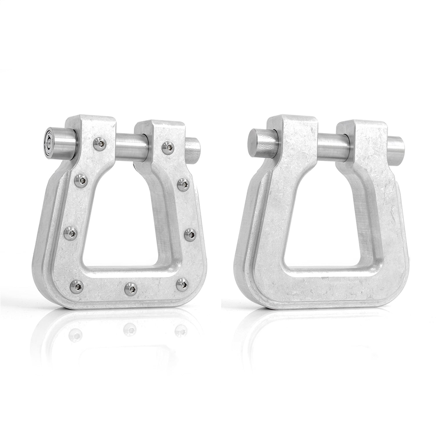 All Sales 88122 Demon V2 Hook Square DRing; Pair; Paintable