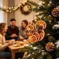 thumbnail image 4 of Dried Orange Slice Christmas Ornament Animal Shaped Natural Hanging Tree Decor Design E, 4 of 7