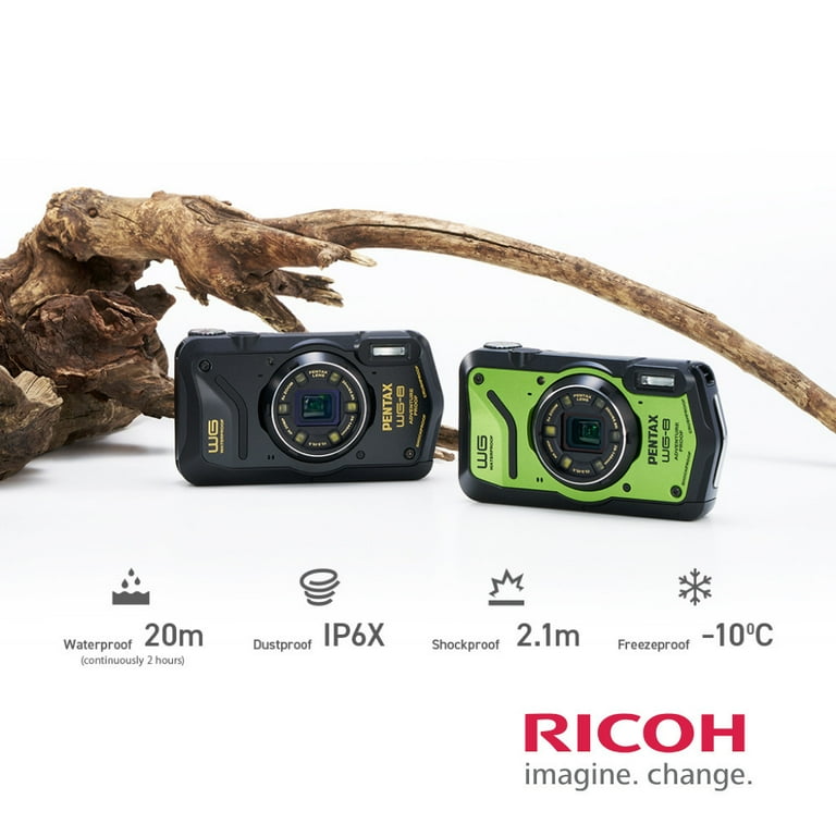 Pentax WG-8 All-Weather Camera with Heavy-Duty Construction Pentax WG-8 All-Weather Camera with Heavy-Duty Construction