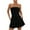 Black, variant on Womens Summer Dresses, Summer Rompers for Women 2025 Casual Strapless Tube Top Sleeveless Skort Short Jumpsuit Beach Vacation Womens Dresses White M