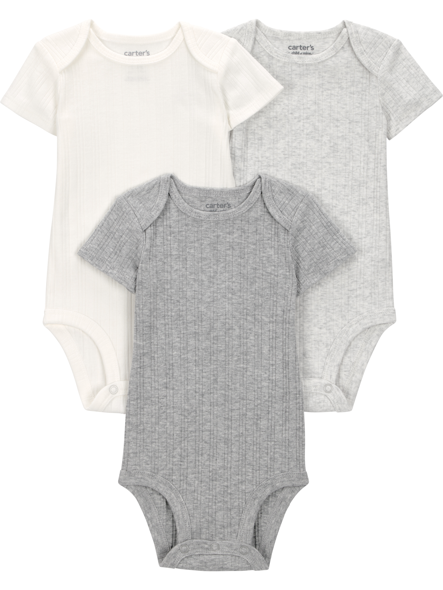 Carter's Child of Mine Baby Bodysuit 3-Pack photo 1