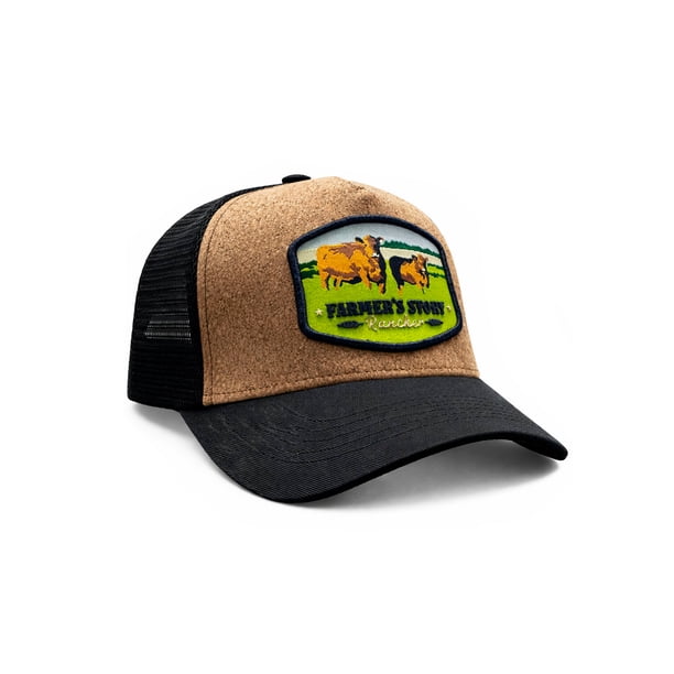 Knite Gorra Farmer blue Trucker Hombre Ajustable Transpirable Estilo Rancher Cap
