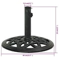 thumbnail image 2 of vidaXL Umbrella Weighted Base Patio Parasol Stand for Poles of 1.4"/1.5"/1.9", 2 of 9