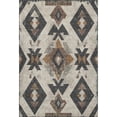thumbnail image 2 of Addison Rugs Mayfield Premium Machine Washable Transitional Aztec Beige Rectangle Rug, 5' x 7'6", 2 of 7