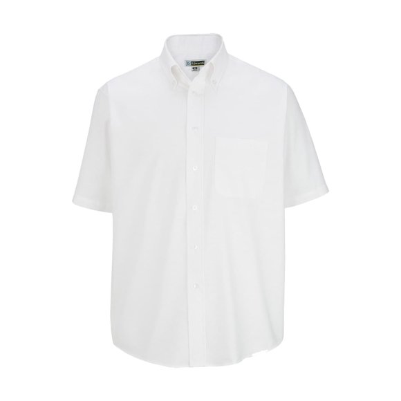 EDWARDS MEN'S SHORT SLEEVE OXFORD SHIRT