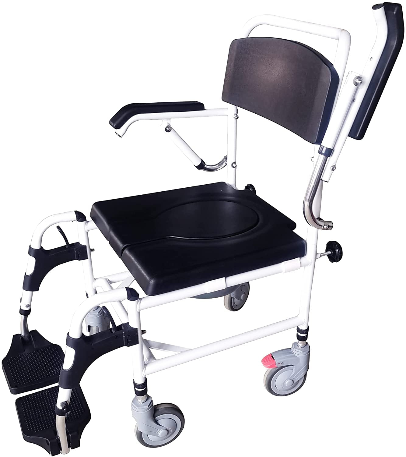 Buy YUWELL Shower Wheelchair Over Toilet, Aluminum Shower Commode
