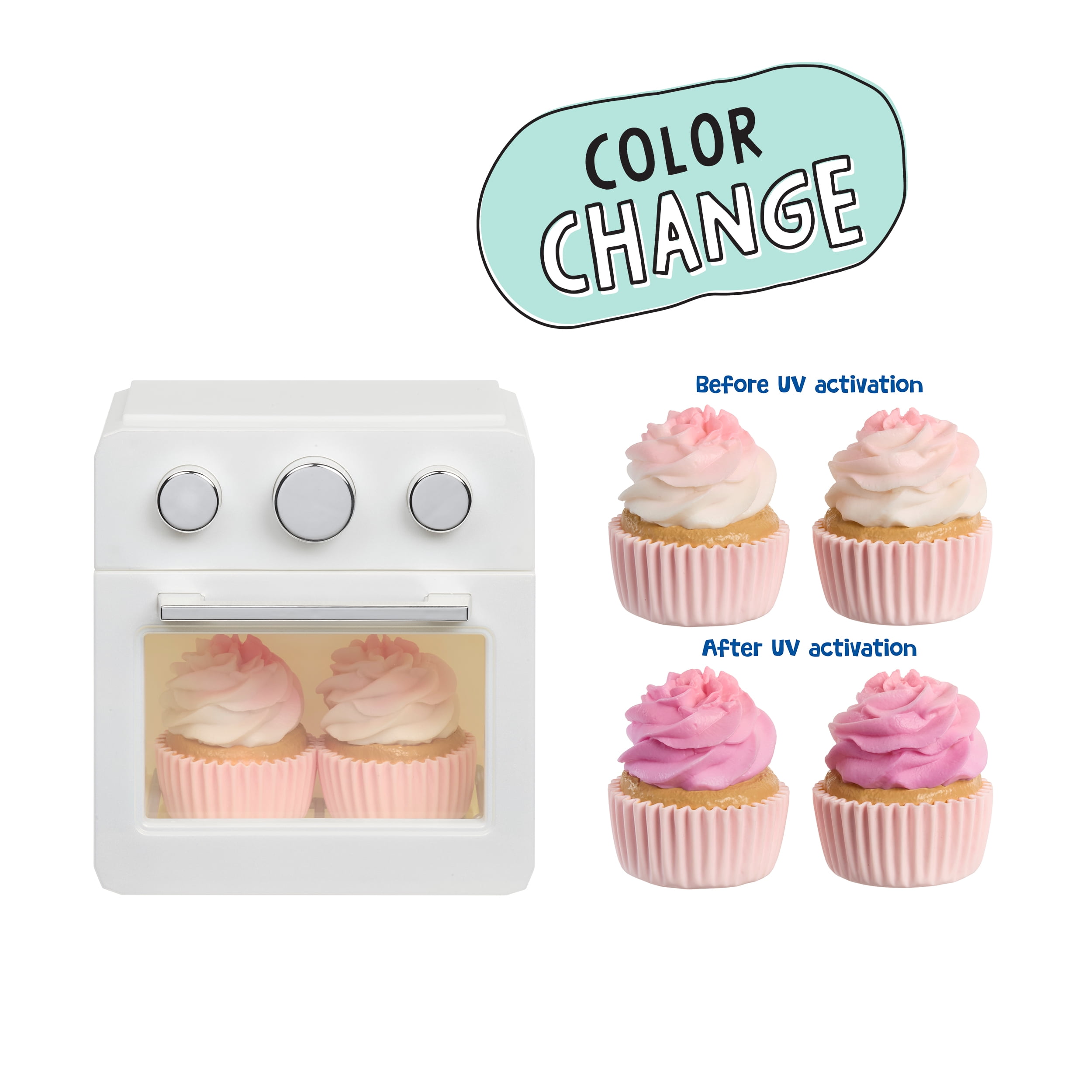 Little Tikes Sweet Spaces Mini Oven, Imaginative Pretend Play Kitchen, White, Ages 3+