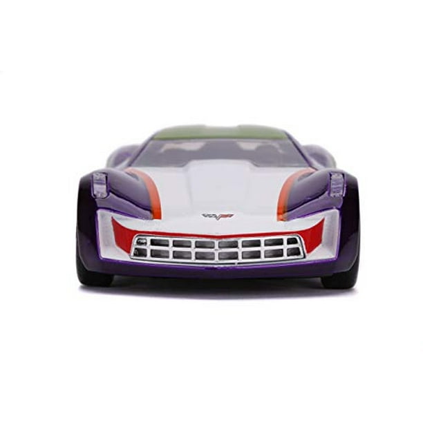 Jada Toys DC Comics 1:32 Chevy Corvette Stingray Cast Cast Cast Cast Cast, juguetes para K de Joker, juguetes Jada Toys Jada Toys