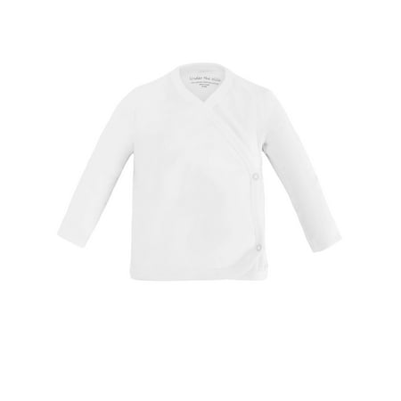 - Under The Nile Baby Organic Cotton Long Sleeve Side-Snap T-Shirt