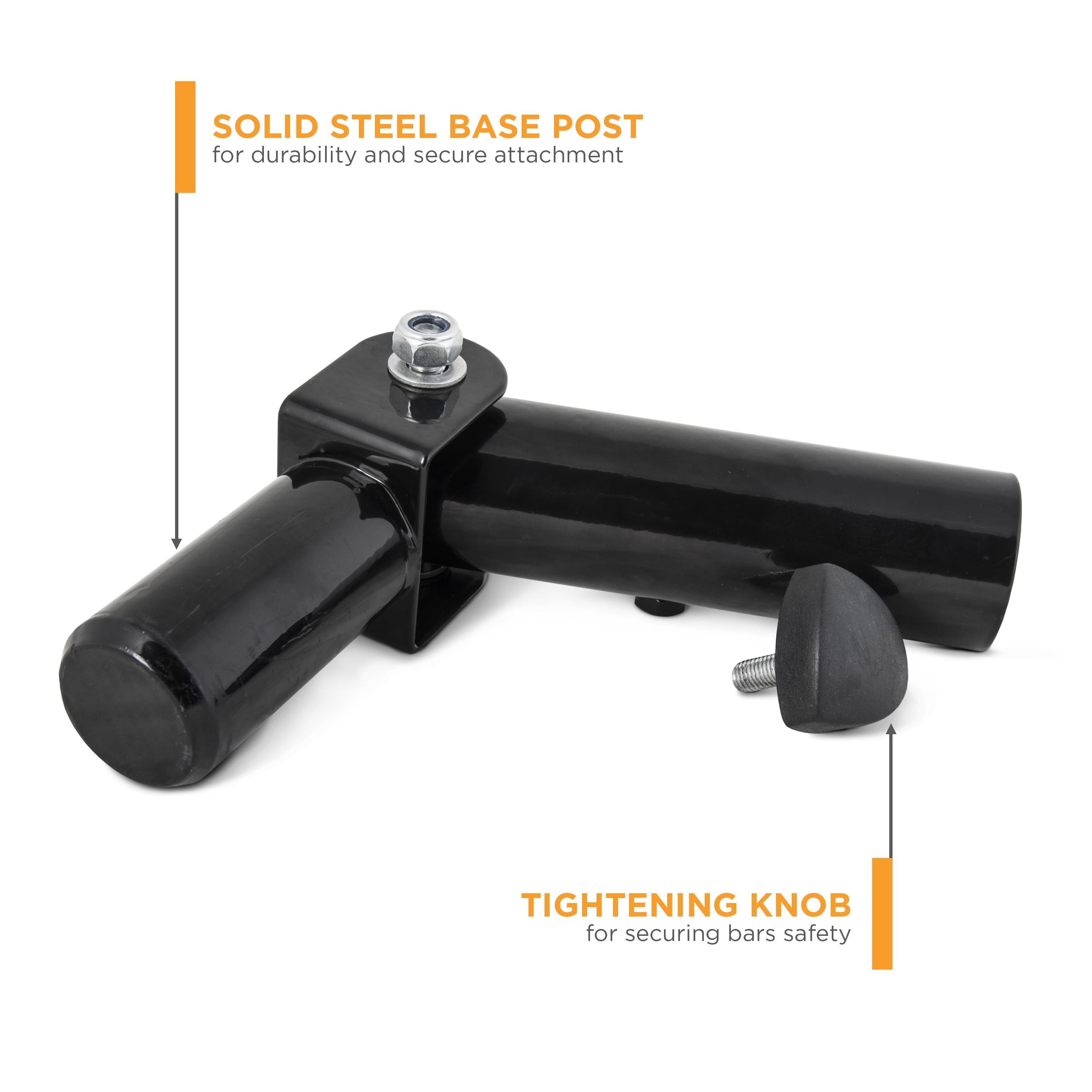 CAP Olympic 2-inch Landmine Plate Post with Full 360 Degree Swivel