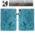 thumbnail image 7 of GSFY Case Compatible with Samsung Galaxy Tab A9 Plus/A9+ 5G 11 inch 2023 (SM-X210/X216/X218), Smart Premium PU Leather Wallet Stand Protective Shell with Stylus Holder Auto Sleep Wake, Light Blue, 7 of 7