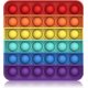 thumbnail image 1 of Juguete sensorial de burbujas Push and Pop, juguetes sensoriales para apretar, juguetes educativos antiestrés de silicona para aliviar la ansiedad, autismo, necesidades especiales para niños y adultos, 1 of 5