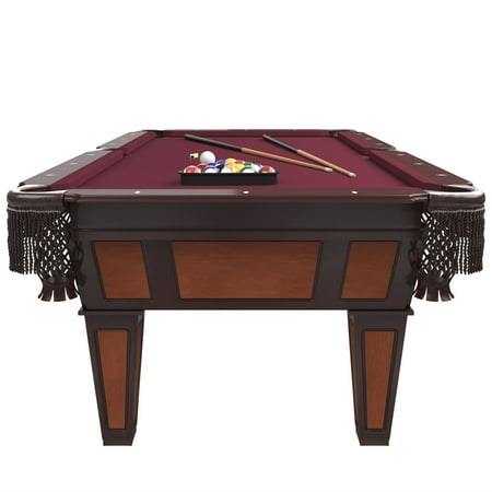 Fat Cat Reno 7.5' Billiard Table with Play Package - Burgundy