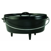 Angle View: New Lodge L10CO3 Camp Dutch Oven With Lid, 4 Quart, Each