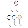 thumbnail image 2 of TopOne Motorcycle Rearview Mirror Aluminum Alloy Handlebar Mount Retro Round Side View Mirror for Street Bike Scooter, 2 of 8