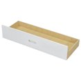 thumbnail image 6 of [Luckynote]Wood Full Size platform bed with Storage Headboard, Shelves and 2 Drawers, White, 6 of 10