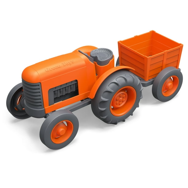 Green Toys Tractor Vehicle, Orange