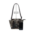 thumbnail image 4 of Lsque Medieval Knight And Dragon Pattern Leather Rivet Shoulder Bag – Elegant Genuine Leather & Microfiber PU Crossbody with Detachable Adjustable Strap, 4 of 5