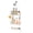 Sand Nickel, variant on Bathroom Shower Caddy Hanging - 3 Tier Rustproof Over Shower Head Organizer, No Drilling Bathroom Shelf with 16 Hooks & Soap Holder, Anti-Swing Rack for Shampoo,Sponge,Towel, Black, Medium