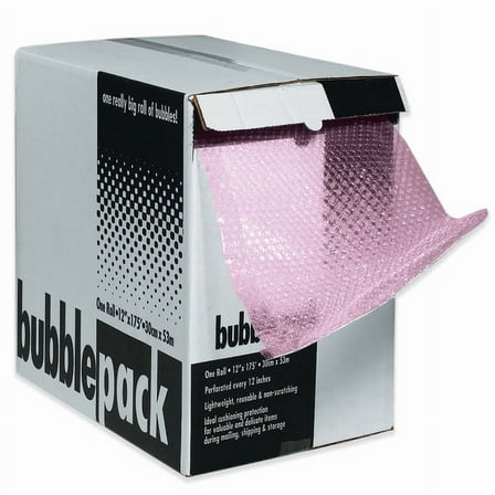 Bubble Dispenser Pack, Antistatic, 3/16" x 12" x 175'