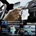 thumbnail image 6 of Wireless Charger Magnetic Car phone Holder for iPhone 17 16 15 14 13 Pro Max 12 Phone Car Accessories 15W Fast Charging Car Mount Charger, 6 of 12