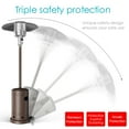 Pamapic Brown 48000 BTU Propane Patio Outdoor Heater
