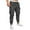 Dark Gray, variant on Honeeladyy Mens Fashion Joggers Sports Pants - Cotton Pants Sweatpants Trousers Mens Long Pants Dress Pants for Men