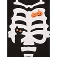 thumbnail image 6 of WIBACKER 2-9Y Toddler Boys Girls Pajamas Skeleton Halloween PJs Glow in the Dark Sleepwear Sets Kids Jammies, 6 of 10