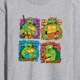 thumbnail image 3 of Teenage Mutant Ninja Turtles - TMNT Bricks - Men's Long Sleeve T-Shirt, 3 of 5