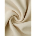 thumbnail image 6 of DARING DIVA Women's Cap Sleeve Crew Neck Buckle Tunic Business Top M Apricot, 6 of 6