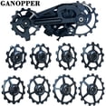 thumbnail image 3 of Road Bike Rear Pull Guide Wheel Mountain Road Bike Bicycle Rear Derailleur 10T-17T Ceramic Wheel Pulley Rear Derailleur Parts 12T, 3 of 6