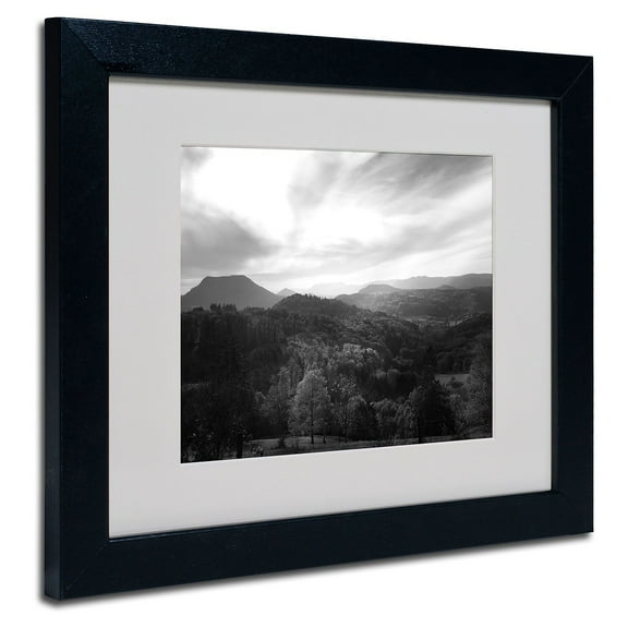 Trademark Fine Art "Over the Lighting" Canvas Art by Philippe Sainte-Laudy, Black Frame