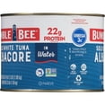 thumbnail image 4 of (6 pack) Bumble Bee Solid White Albacore Tuna in Water, Wild Caught, Gluten Free, 22g Protein per Serving, Shelf Stable Can, 66.5 oz, 4 of 10