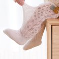 thumbnail image 2 of Faithtur Bas pour Enfants, Chaussettes Hautes 3D Rabbit pour Filles, Chaussettes Longues pour Bébé, 2 of 3