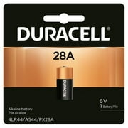 DURACELL PX28A Battery,Size 28A,Alkaline,6V